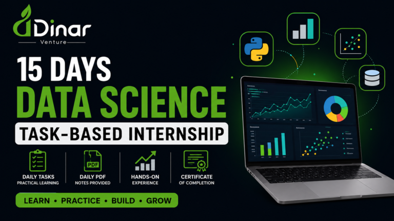 15 Days Task-Based Data Science Internship Program