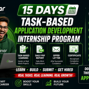 15 Days Task-Based Application Development Internship Program